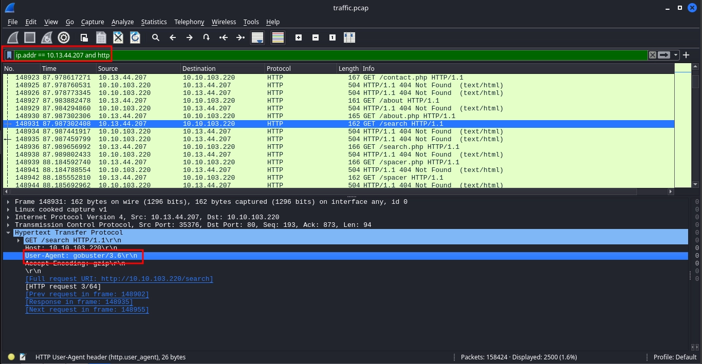 Traffic Attacker Http