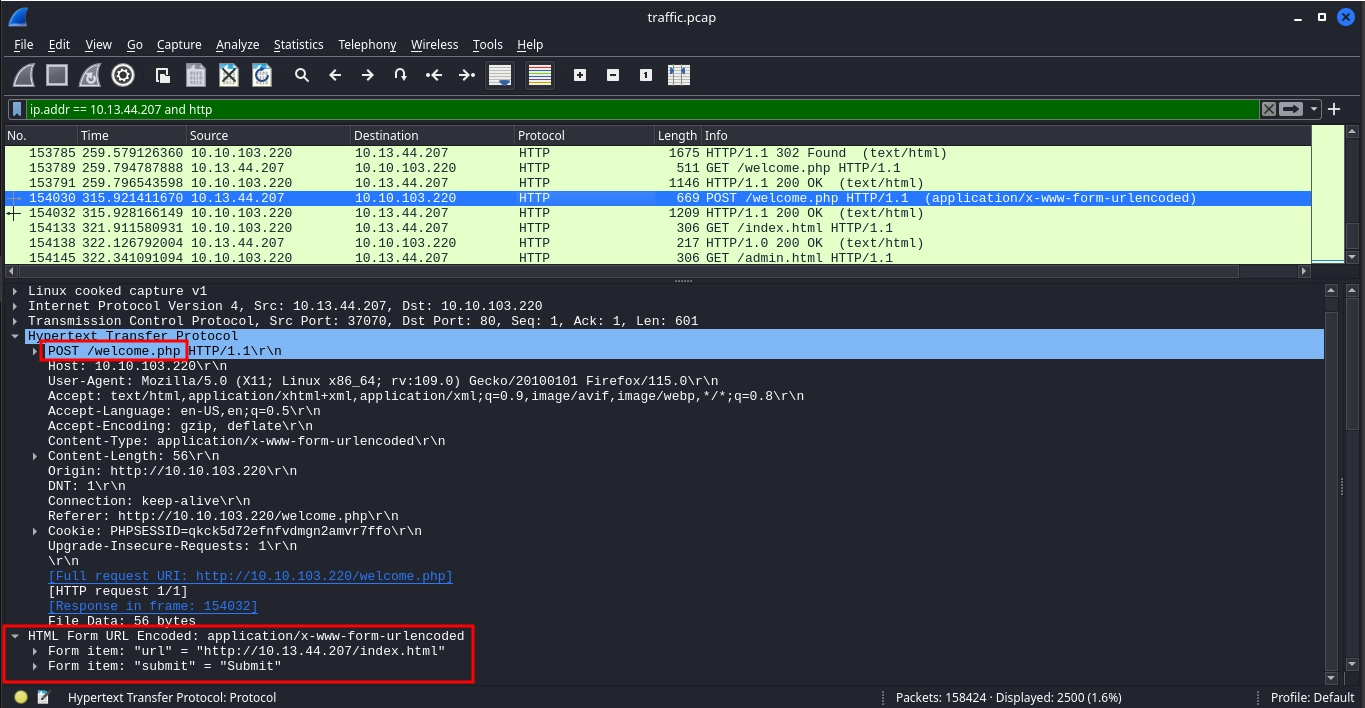 Traffic Attacker Http Four