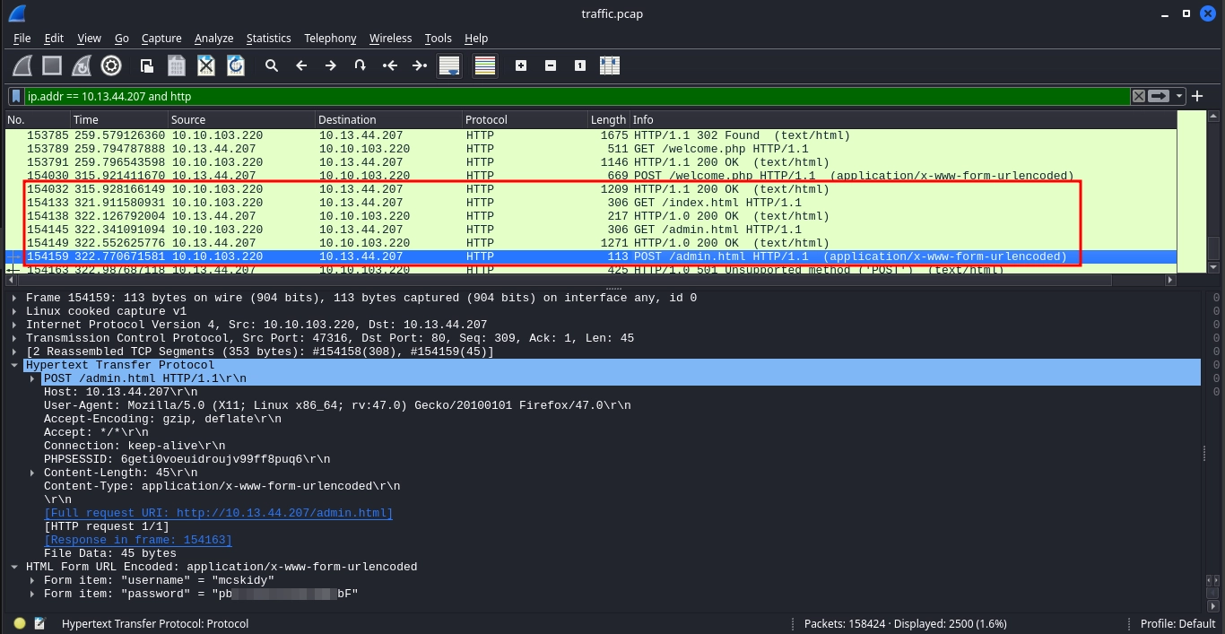 Traffic Attacker Http Five