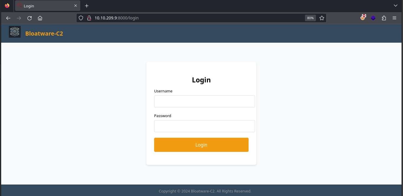 Web 8000 Login