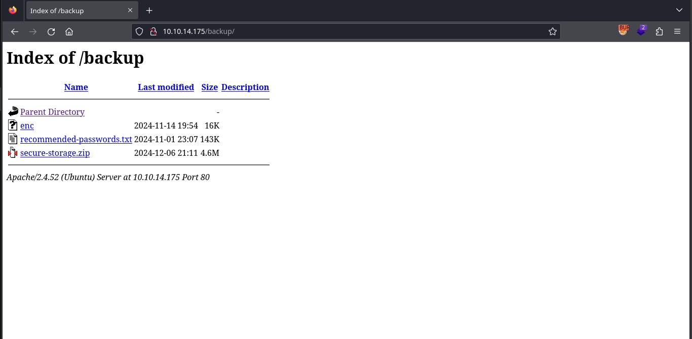 Web 80 Backup
