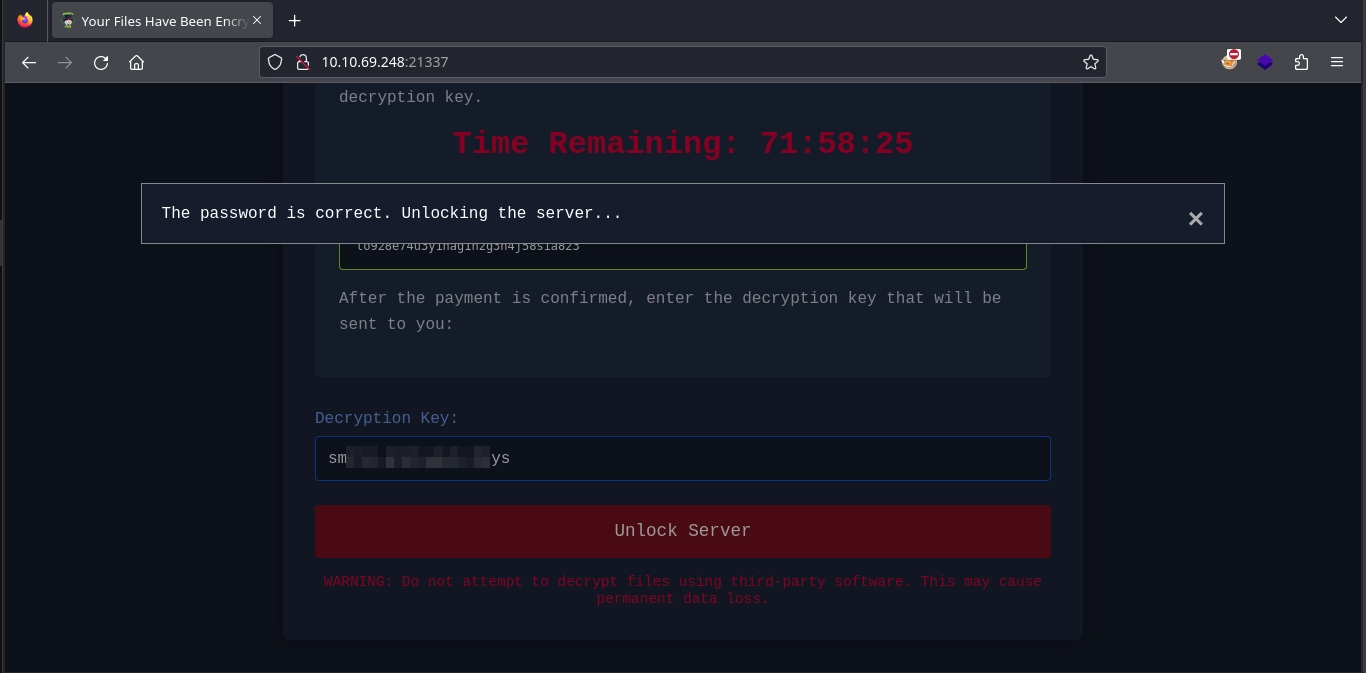 Web 21337 Unlock