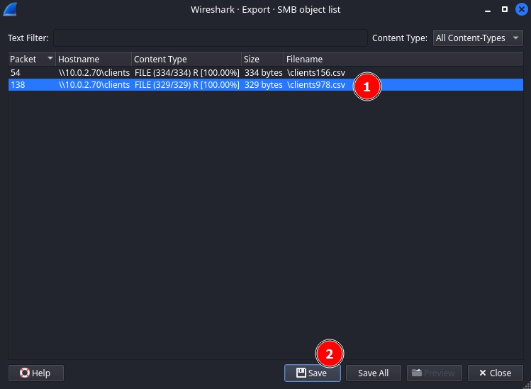 Export Clients978 CSV
