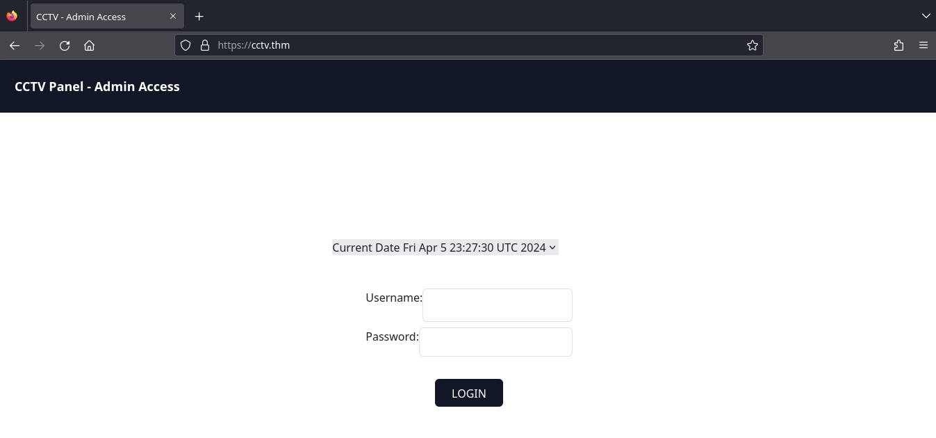 Web Server Port 443 Second Login Page