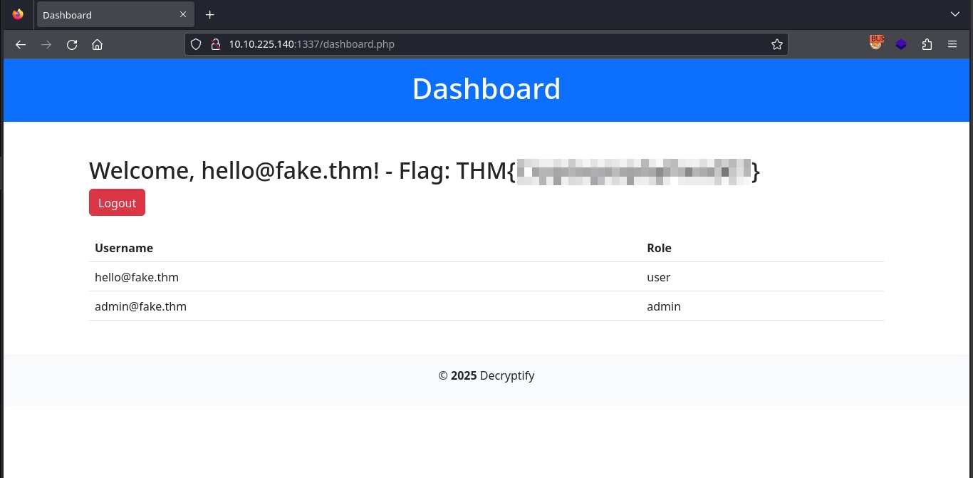 Web 1337 Dashboard