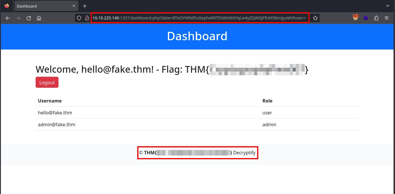 Web 1337 Dashboard Flag