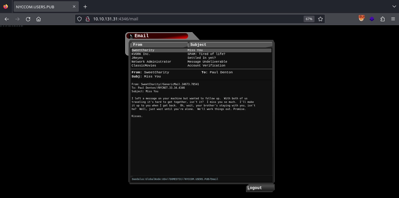 Web 4346 Mail