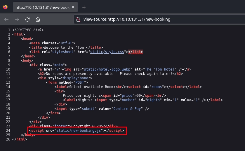 Web 80 New Booking Source