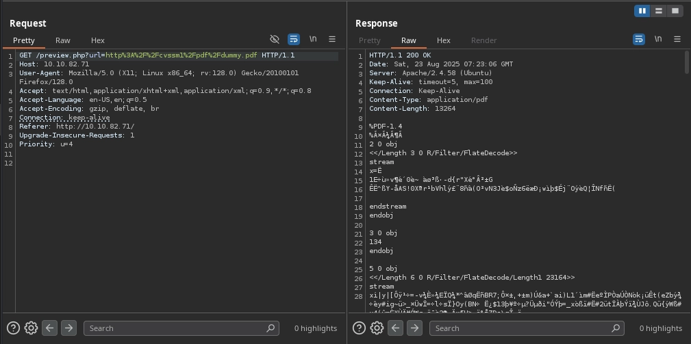 Web 80 Preview Burp