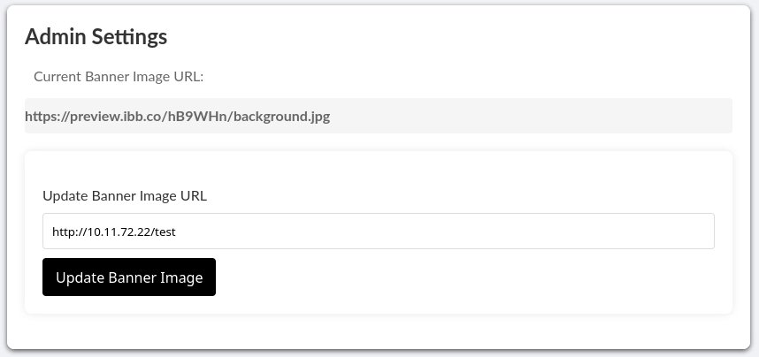 Web 4000 Admin Setting Test