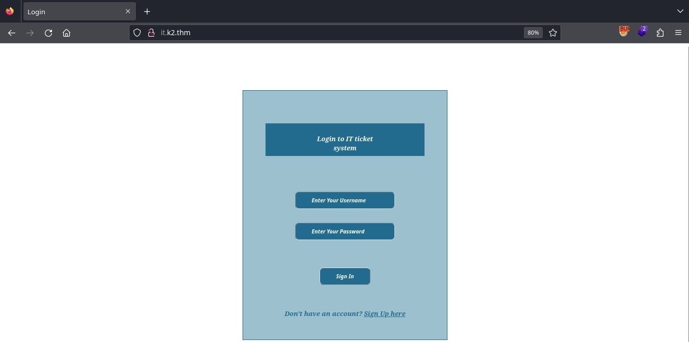 Basecamp Web 80 IT Index