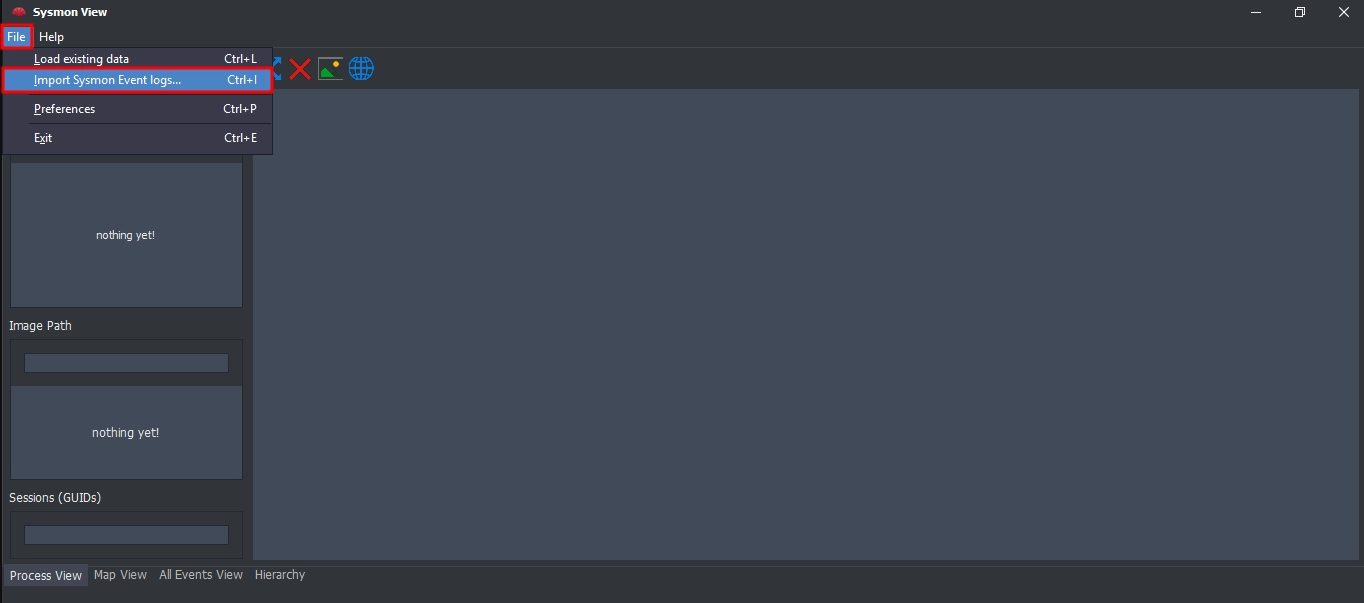 Sysmon View