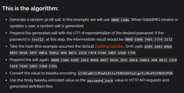 Rabbitmq Hash
