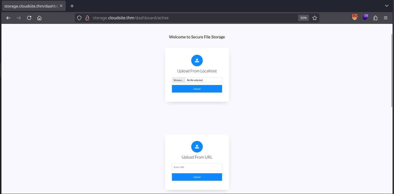 Web 80 Storage Dashboard Active