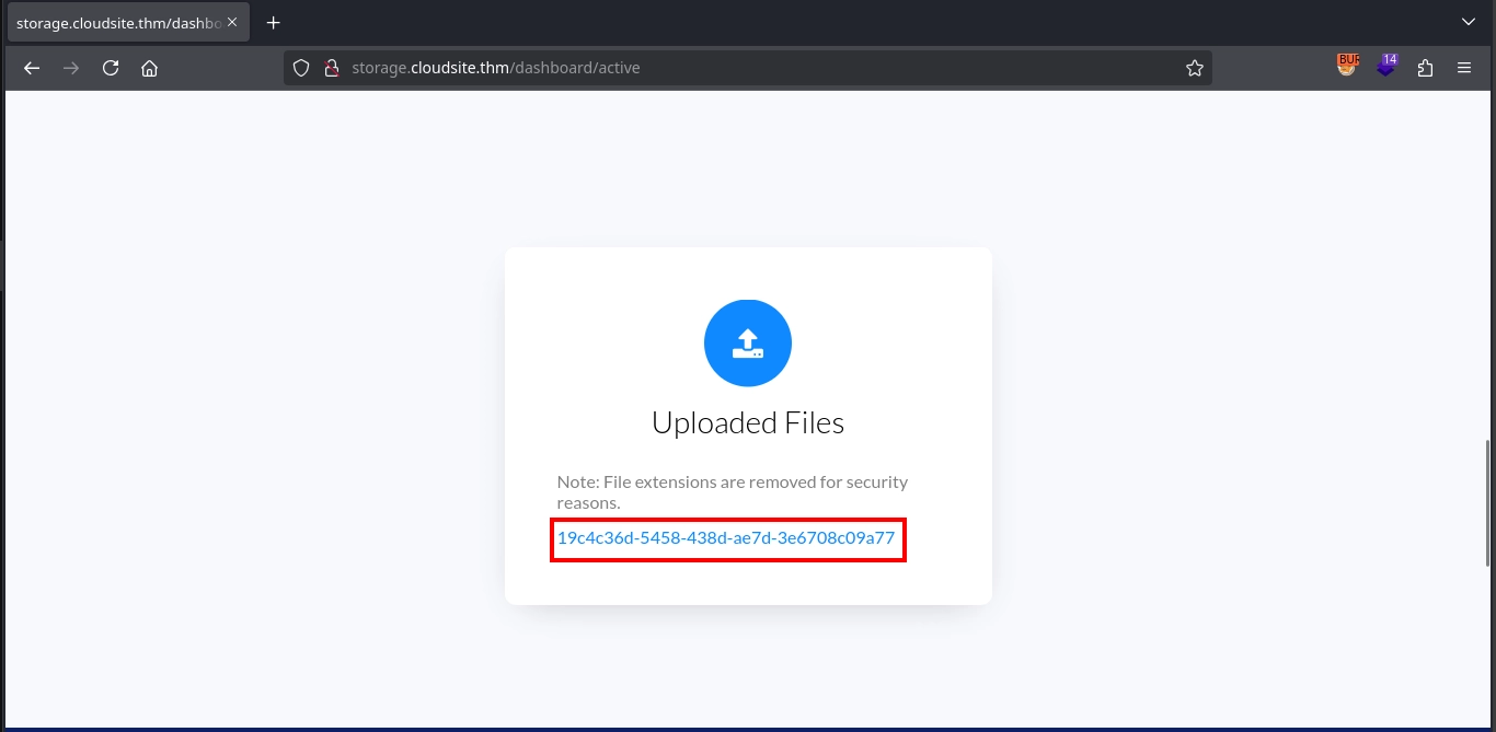 Web 80 Storage Dashboard Upload Two