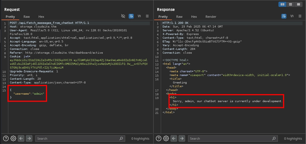 Web 80 Storage Fetch Messages Two