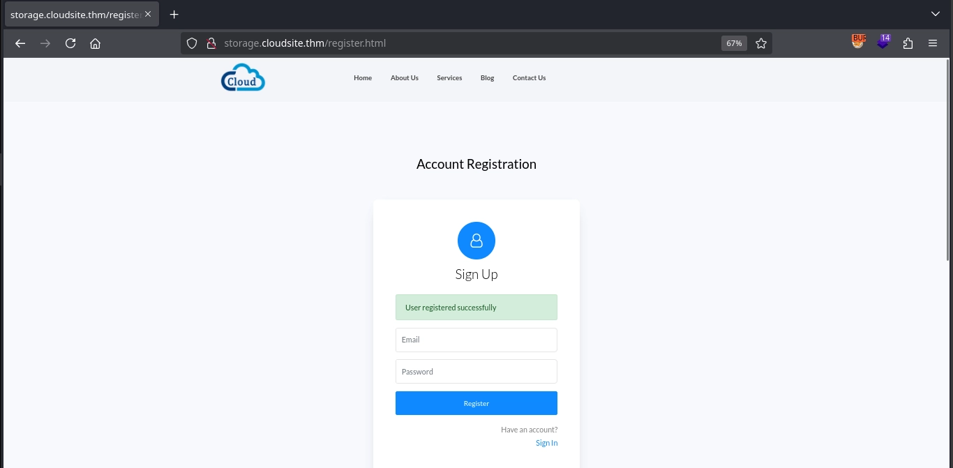 Web 80 Storage Register
