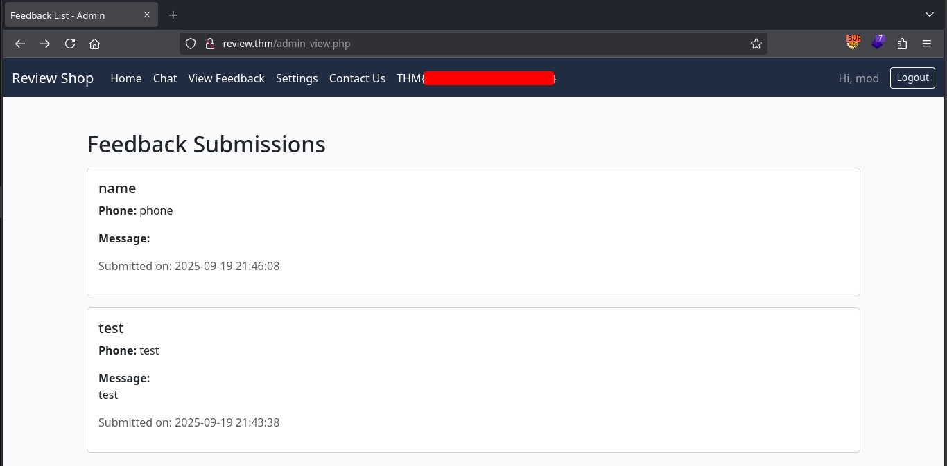 Web 80 Admin View