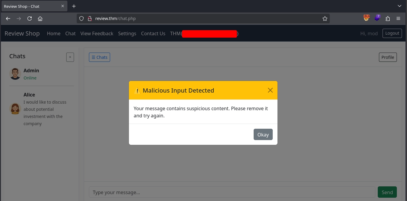 Web 80 Chat Xss