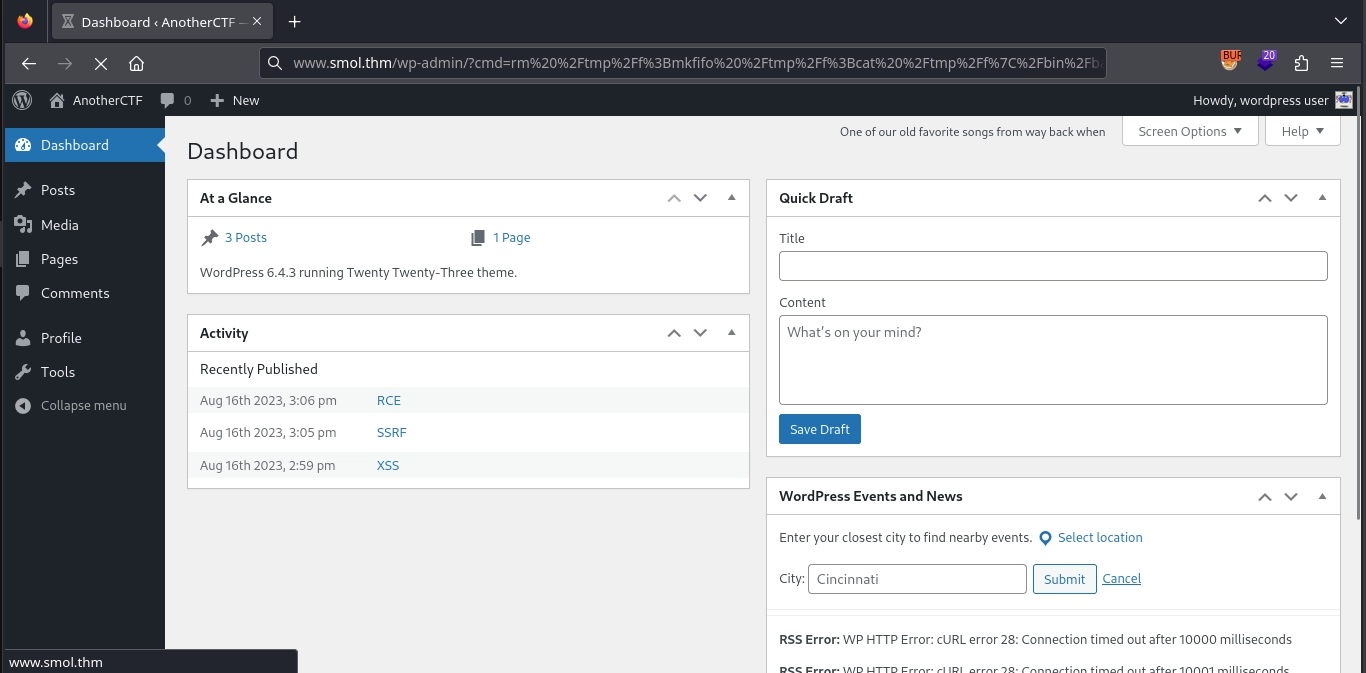 Web 80 Wordpress Shell