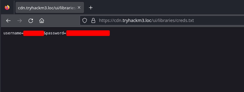 Web Server Port 443 Creds