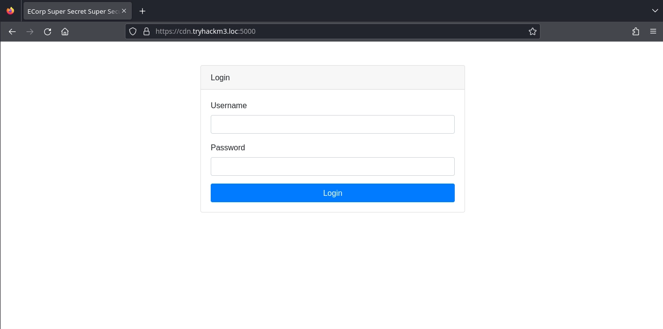 Web Server Port 5000 Index
