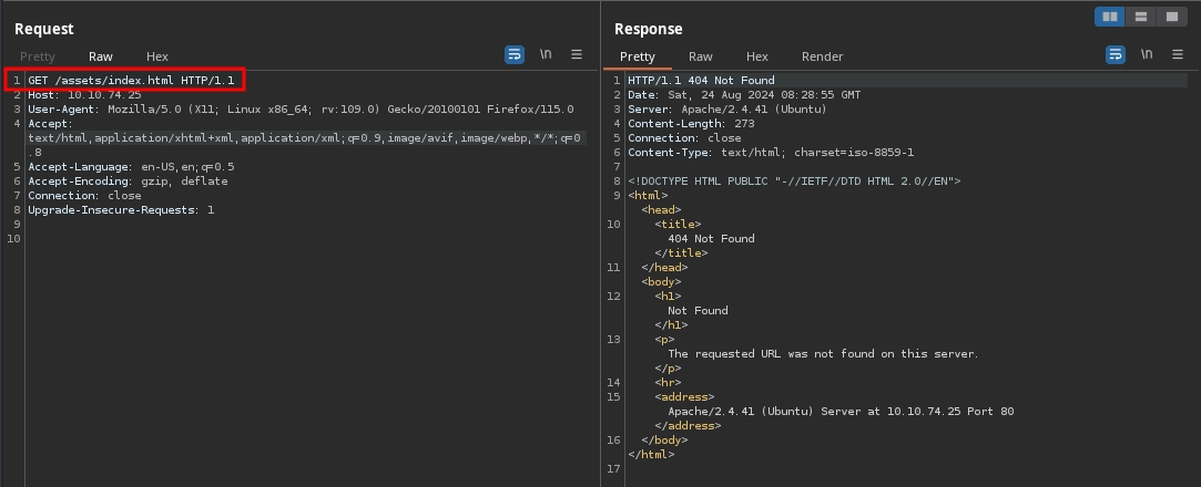 Web 80 Assets HTML Request