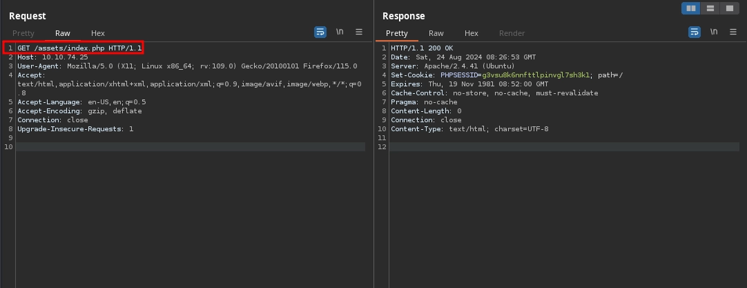 Web 80 Assets PHP Request