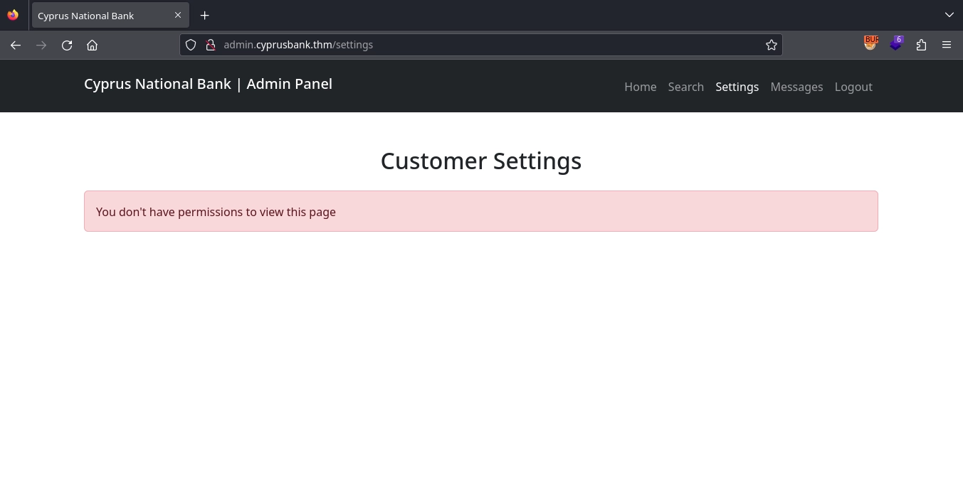 Web 80 Admin Settings